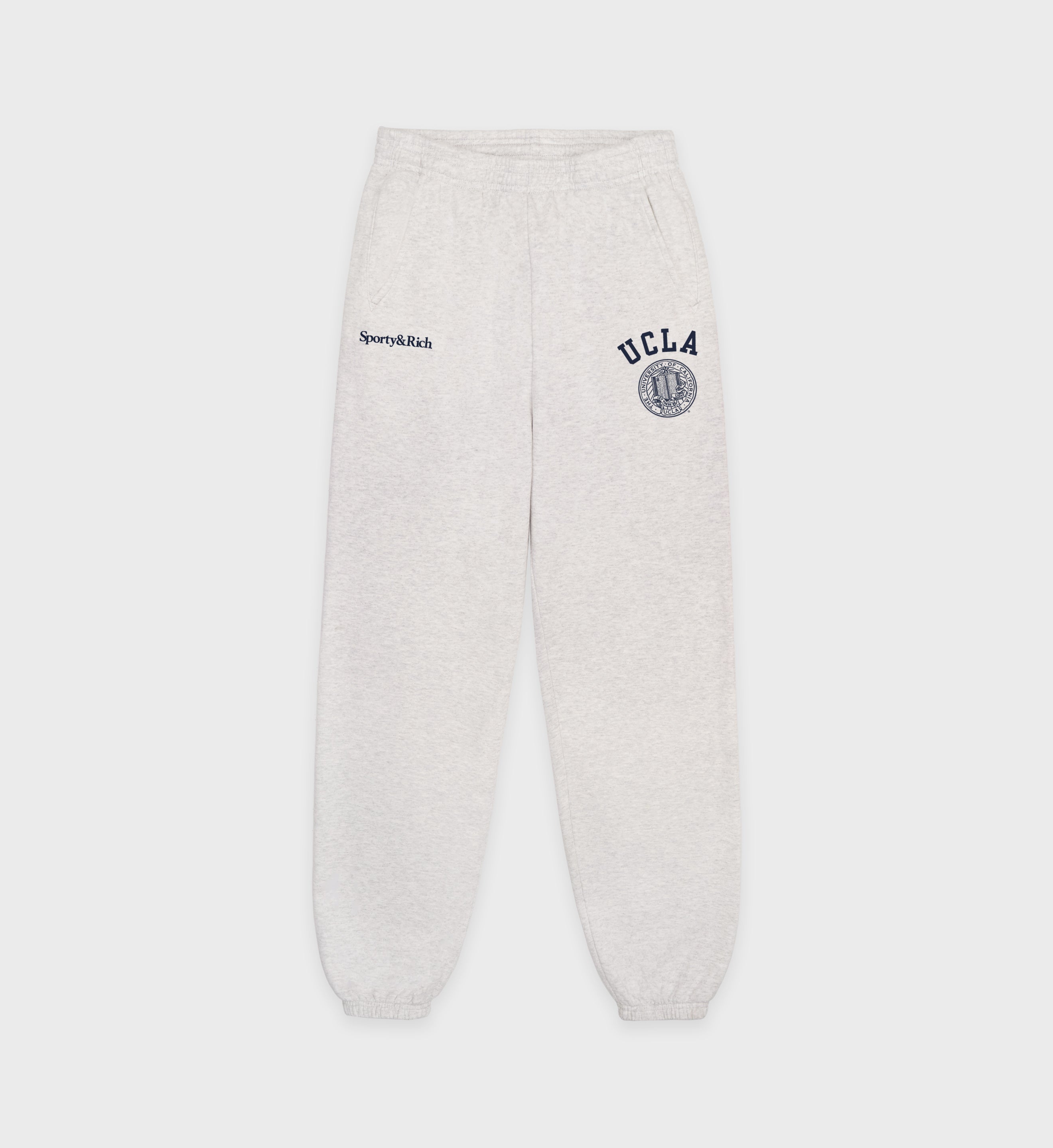 UCLA Crest Sweatpant - Heather Gray/Navy