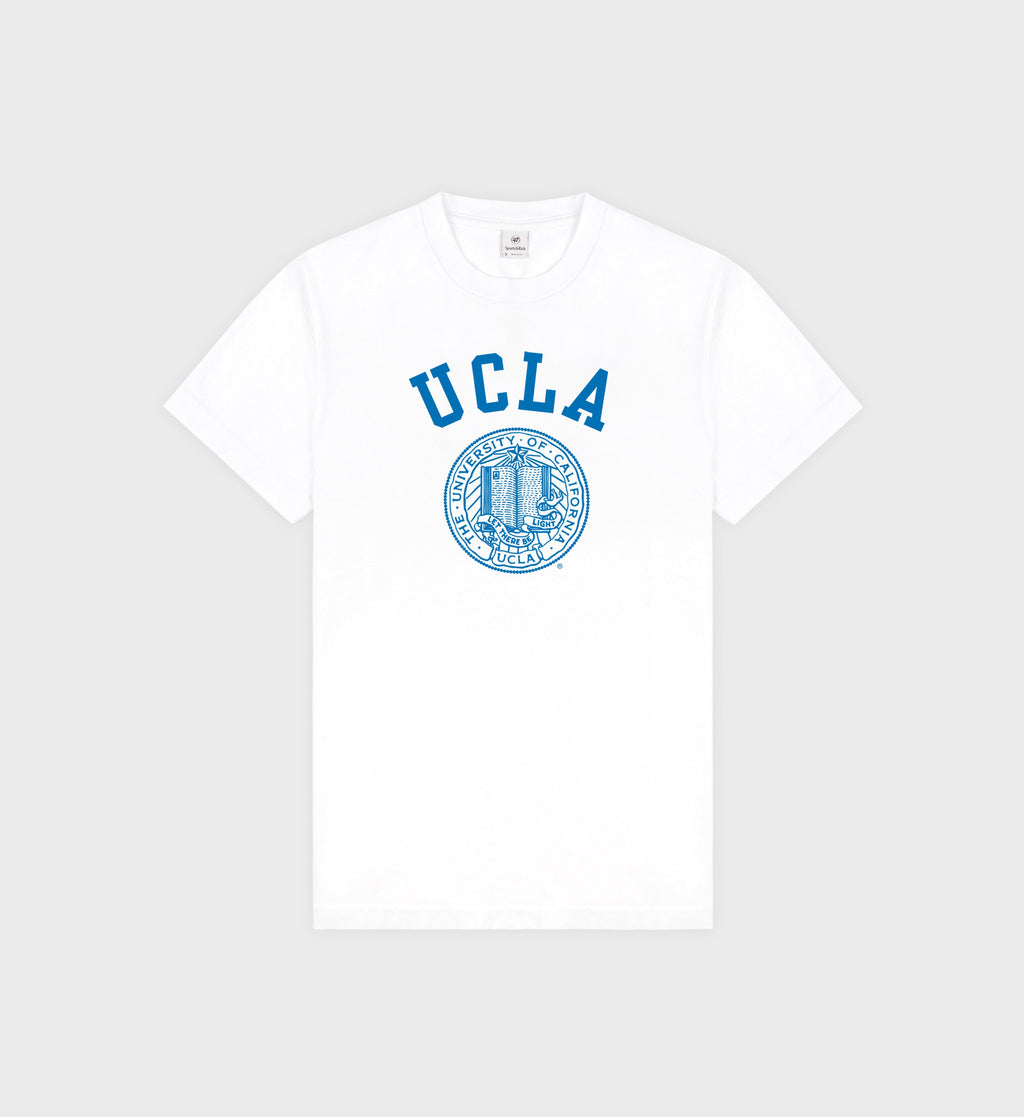 UCLA Crest T-Shirt - White/Blue