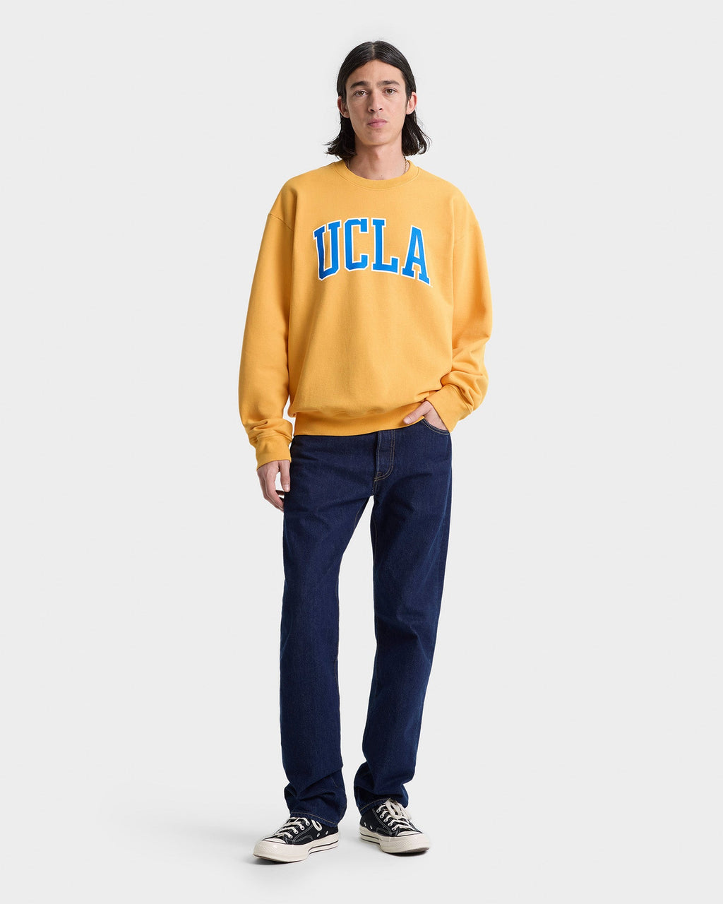 UCLA Ivy Crewneck - Gold/Blue