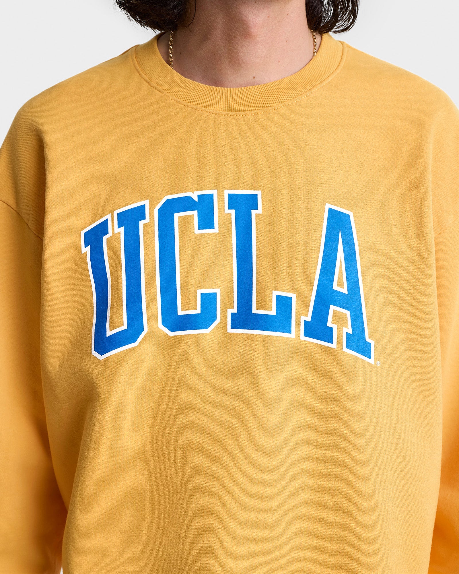 UCLA Ivy Crewneck - Gold/Blue