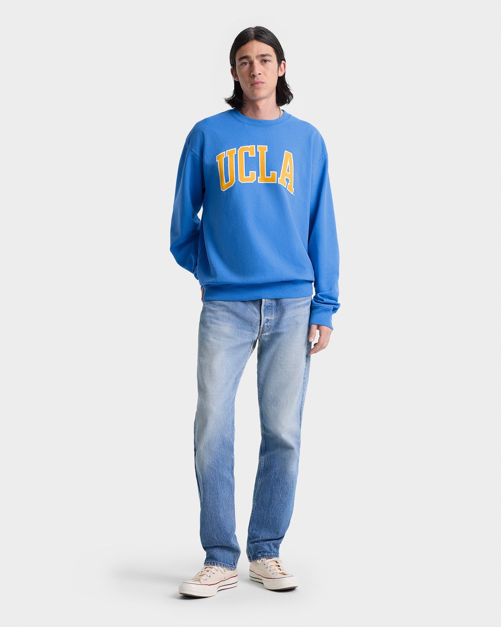 UCLA Ivy Crewneck - Blue/Gold
