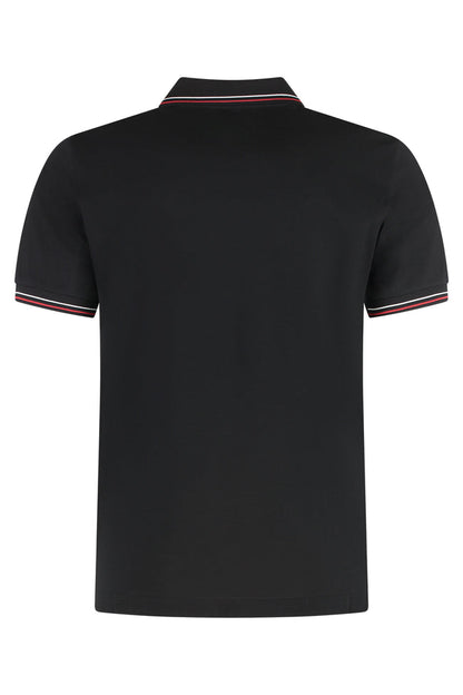 Prada Short-sleeved cotton polo shirt