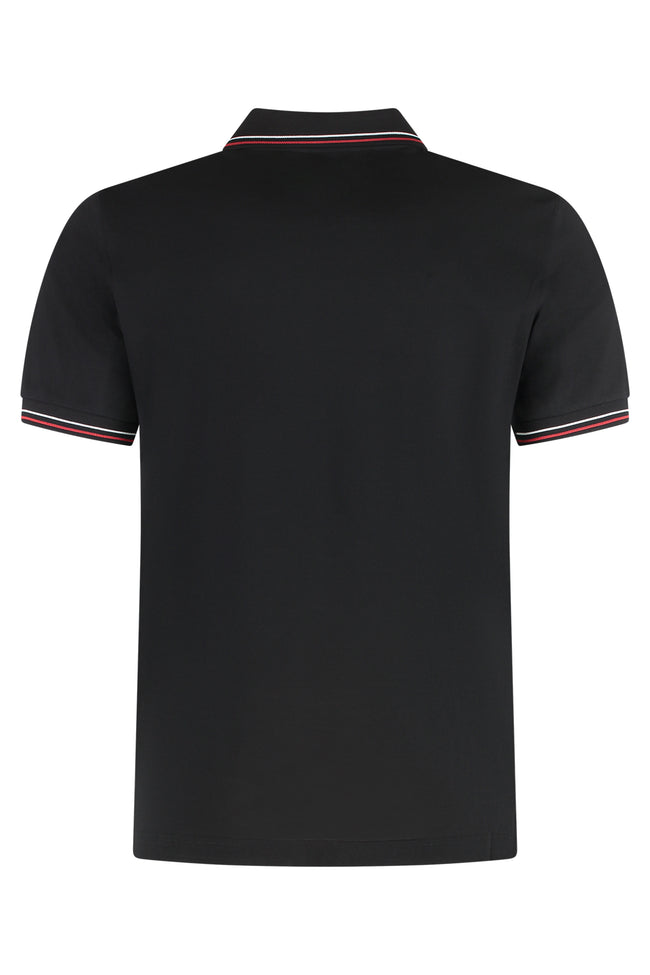 Prada Short-sleeved cotton polo shirt