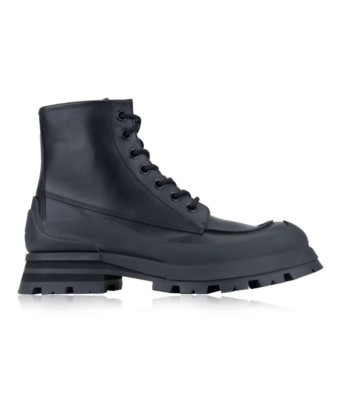 Men's Leather Lace-up Boots