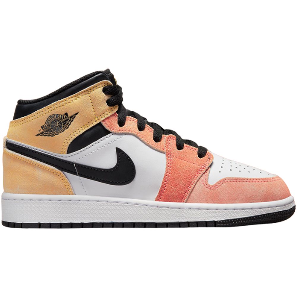 Air Jordan 1 Mid SE Black Ember / Magic Sundial