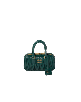 Arcadie matelassé nappa leather mini-bag