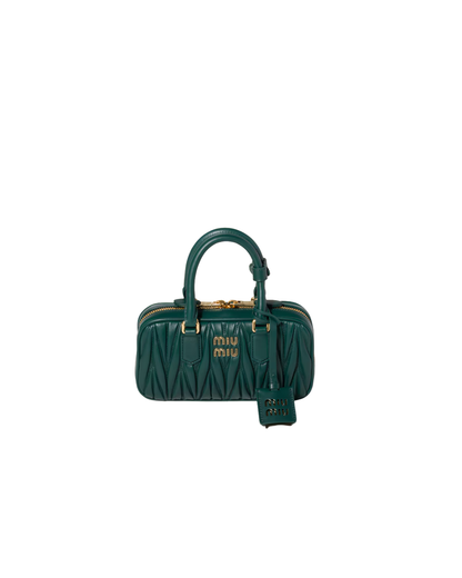 Arcadie matelassé nappa leather mini-bag