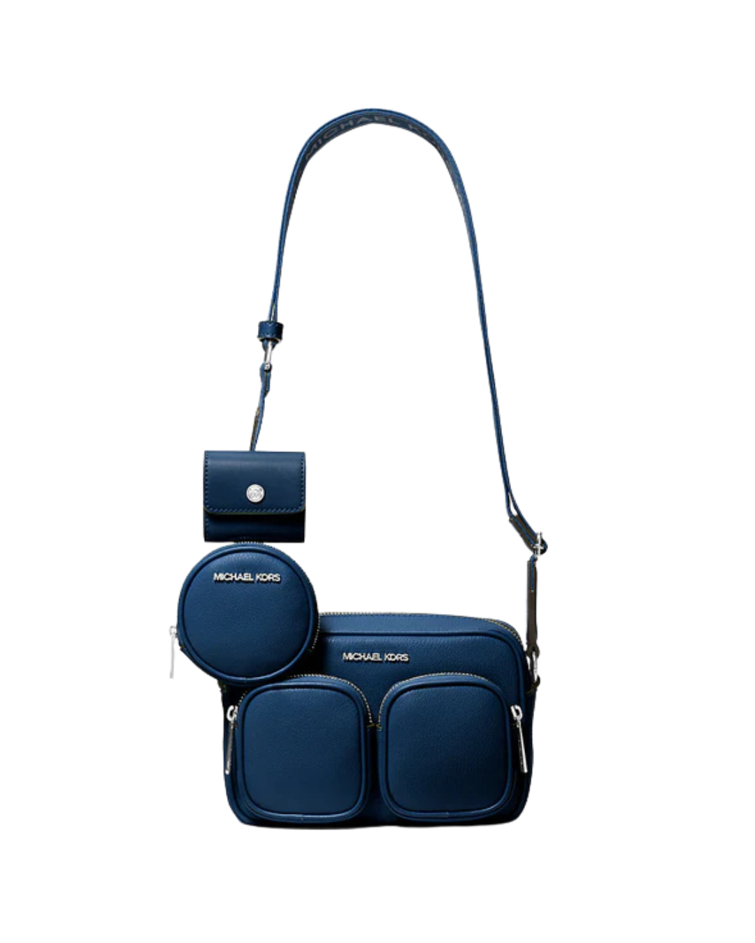 Jet Set Leather Medium Crossbody Bag with Case for Apple Airpods Pro®
