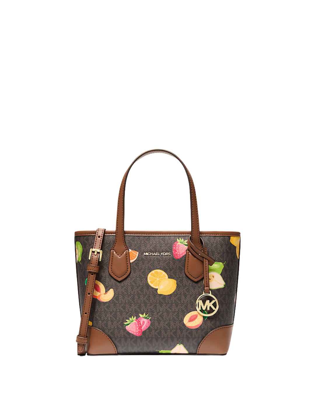 Eva Extra-Small Printed Signature Logo Convertible Tote Bag