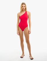 Towel Asymmetric Swimsuit
