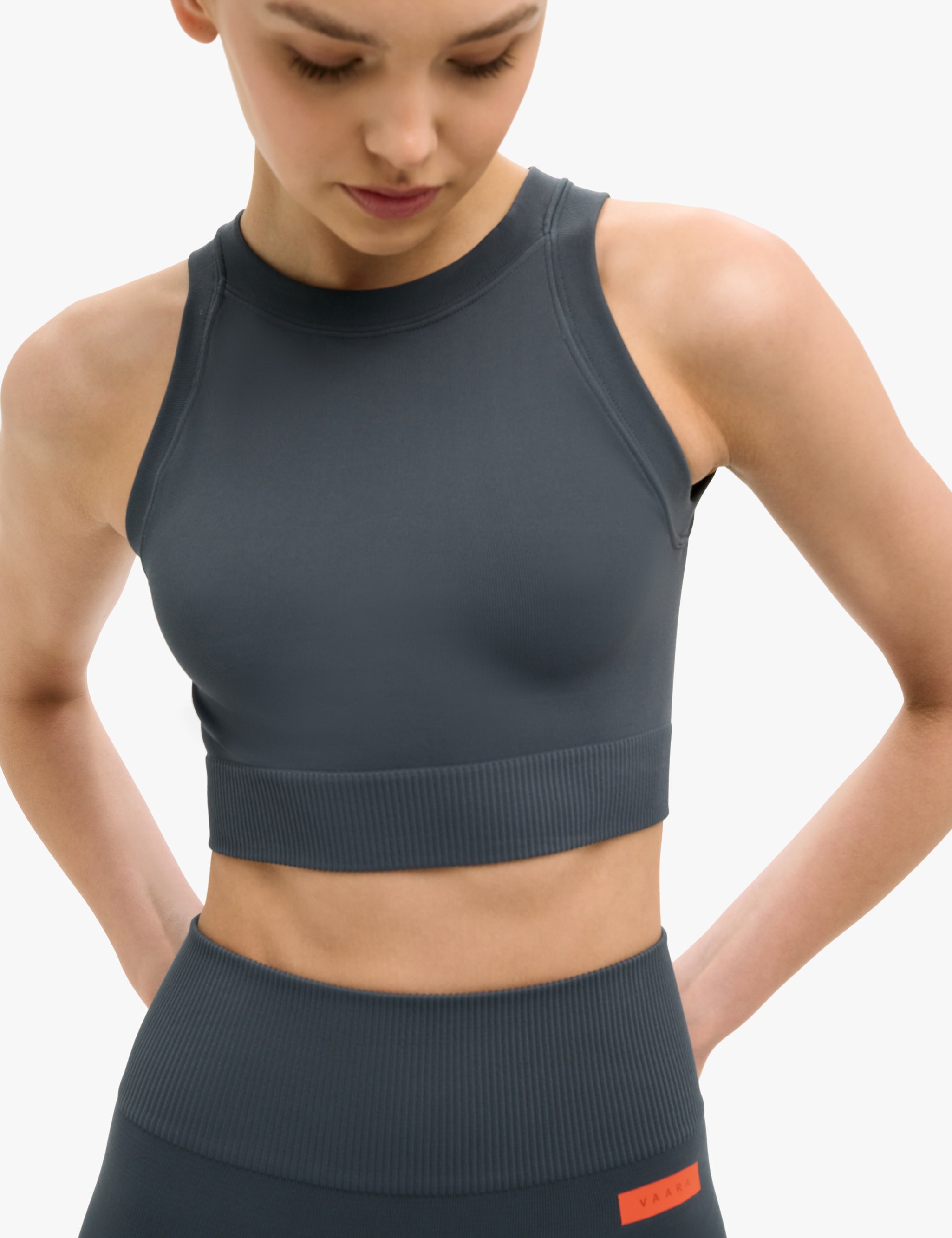 Seamless Knit Crop Top