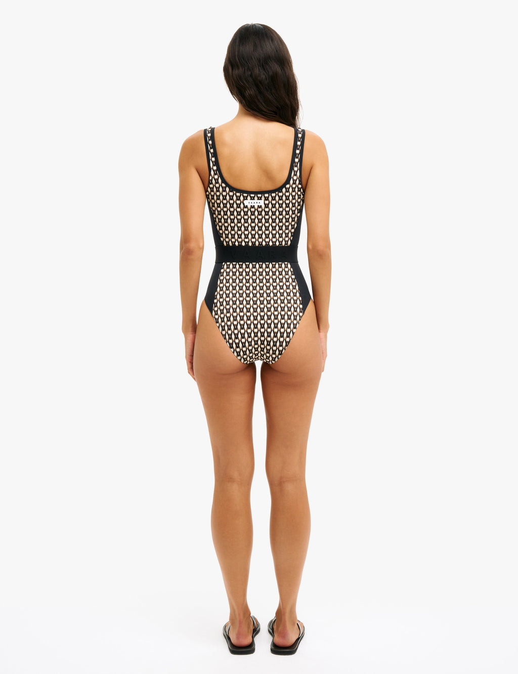 Monogram Belted Swimsuit