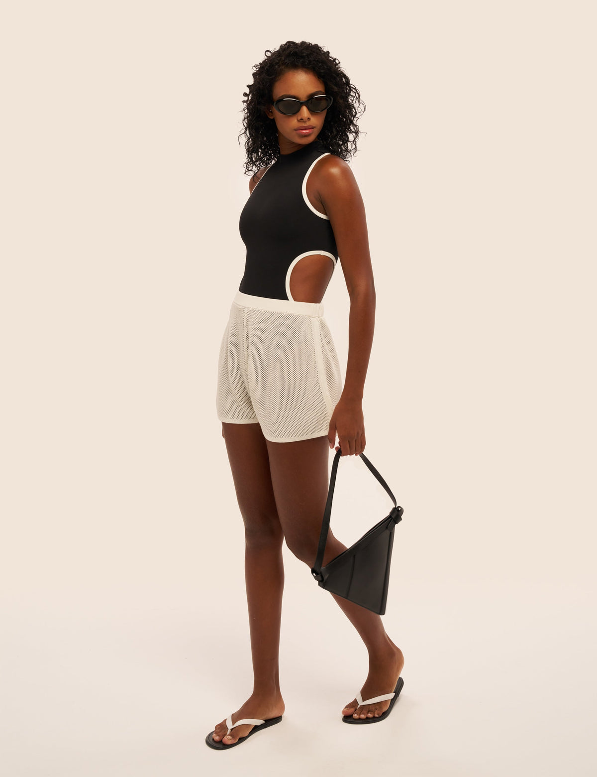 Knitted Mesh Short