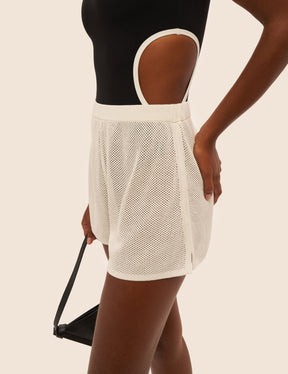 Knitted Mesh Short