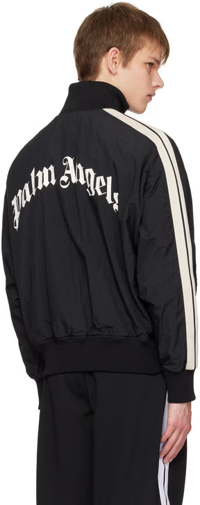 Black Printed Track Jacket