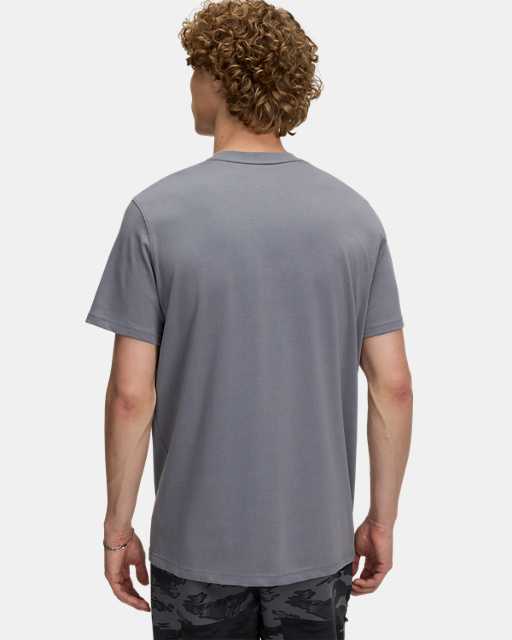 Men's UA Logo Embroidered Heavyweight Short Sleeve