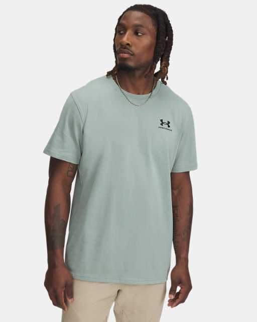 Men's UA Logo Embroidered Heavyweight Short Sleeve