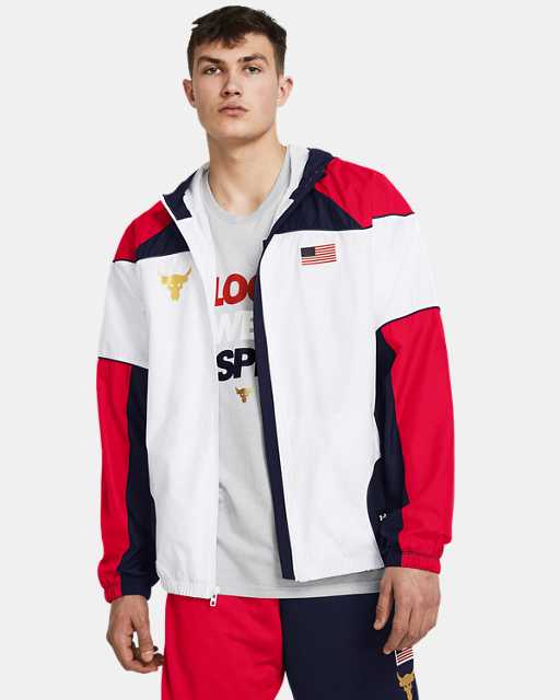 Project Rock Woven Red, White & Blue