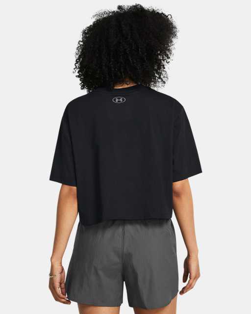 UA Boxy Crop Branded