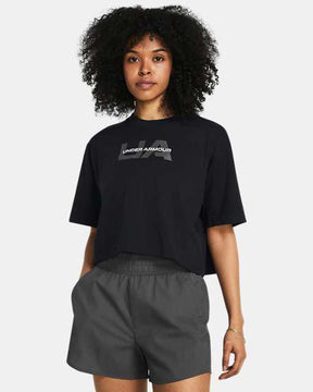 UA Boxy Crop Branded
