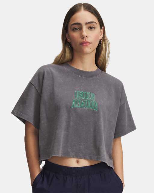 UA Varsity Crop Heavyweight