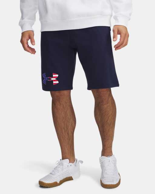 UA Rival Fleece Freedom Big Flag Logo