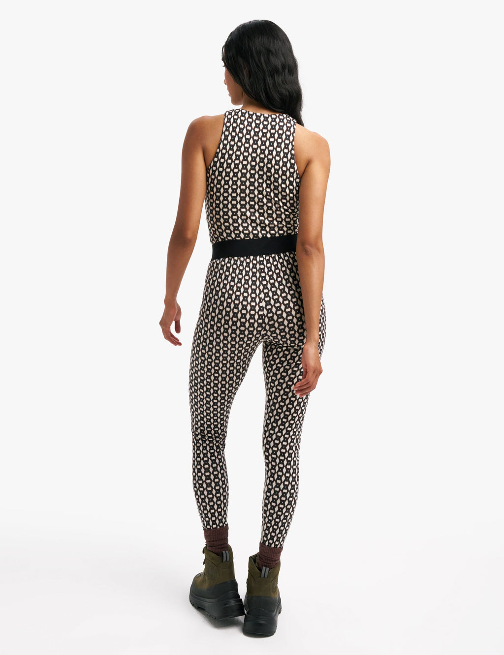 Monogram Sleeveless Merino Bodysuit