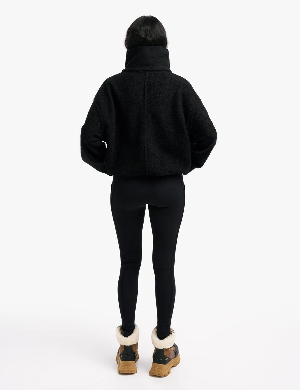 Maria Boucle Fleece Anorak