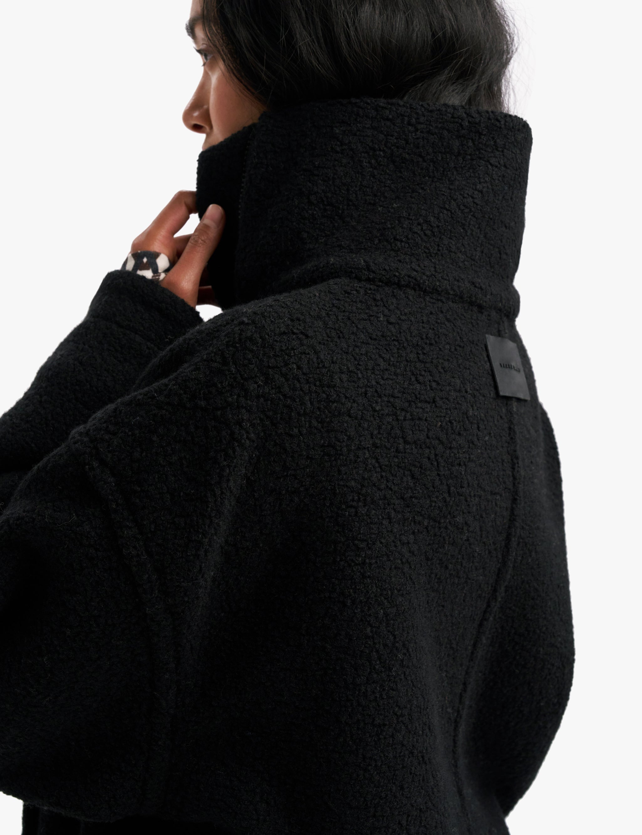 Maria Boucle Fleece Anorak