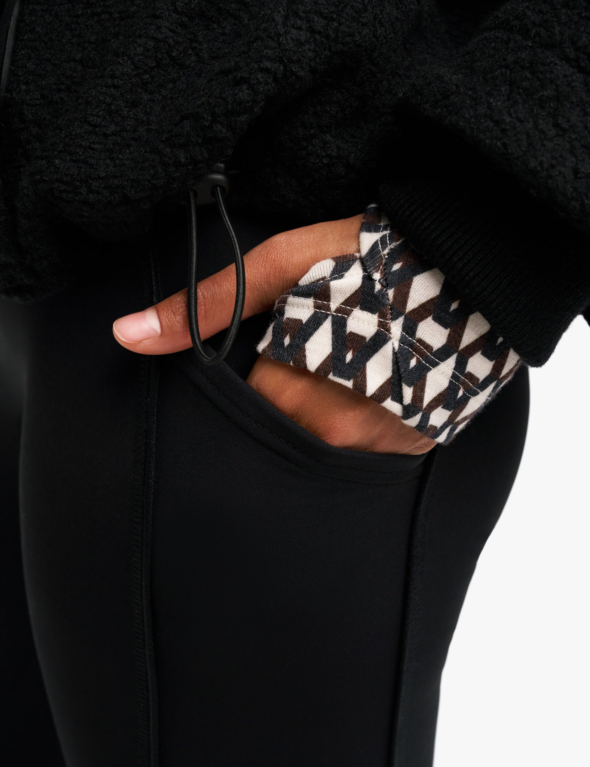 Maria Boucle Fleece Anorak