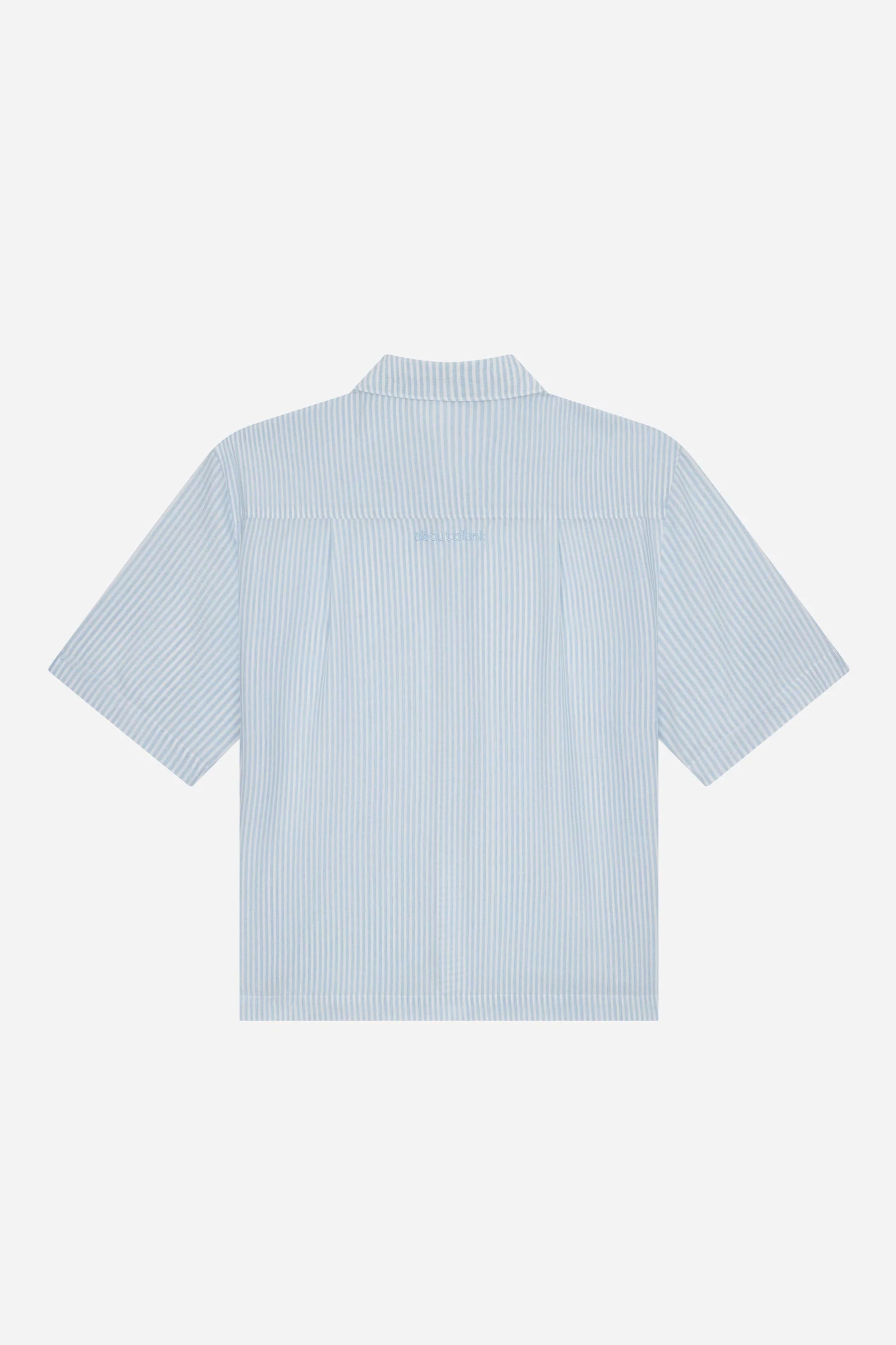 Striped Seersucker Summer Shirt