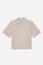 Striped Seersucker Summer Shirt