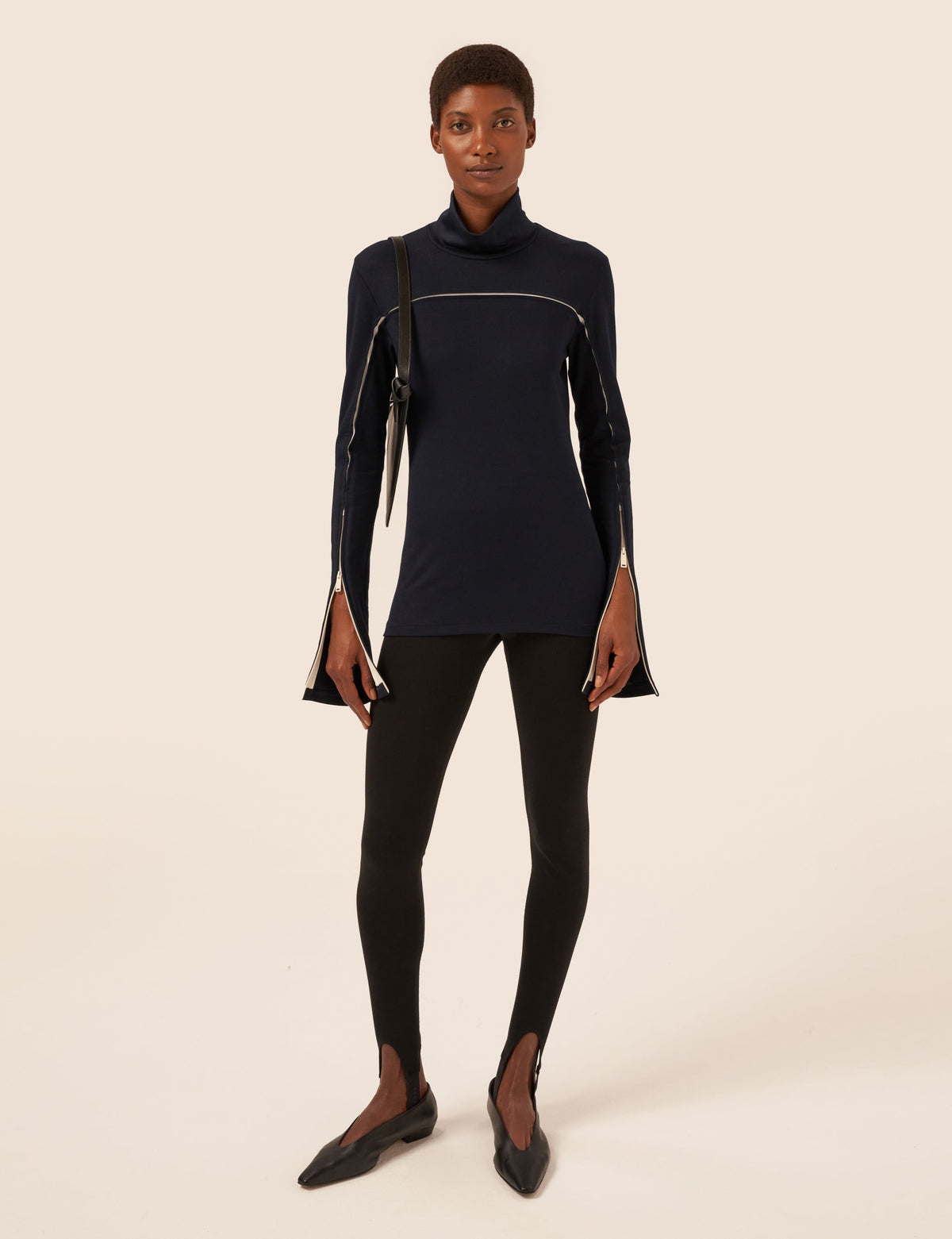 Long Sleeve Zip Top