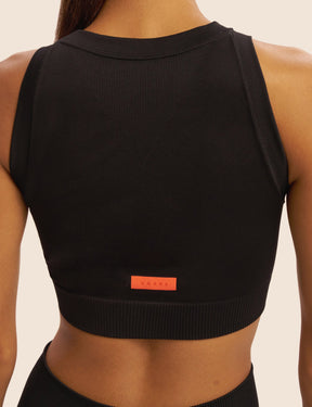 Seamless Knit Crop Top