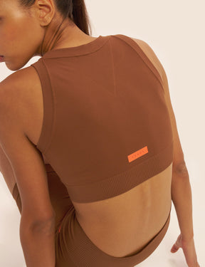 Seamless Knit Crop Top