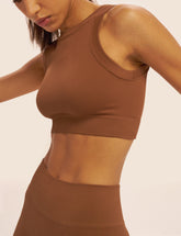 Seamless Knit Crop Top