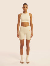Seamless Knit Crop Top