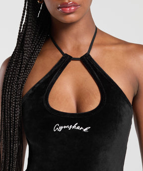 Gymshark Velour Tank - Black