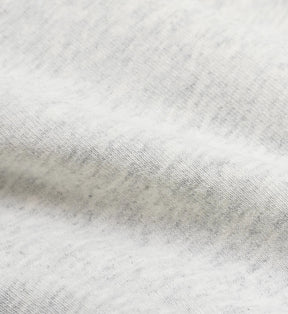 Vendome Resort Cropped Zip Hoodie - Heather Gray/Navy