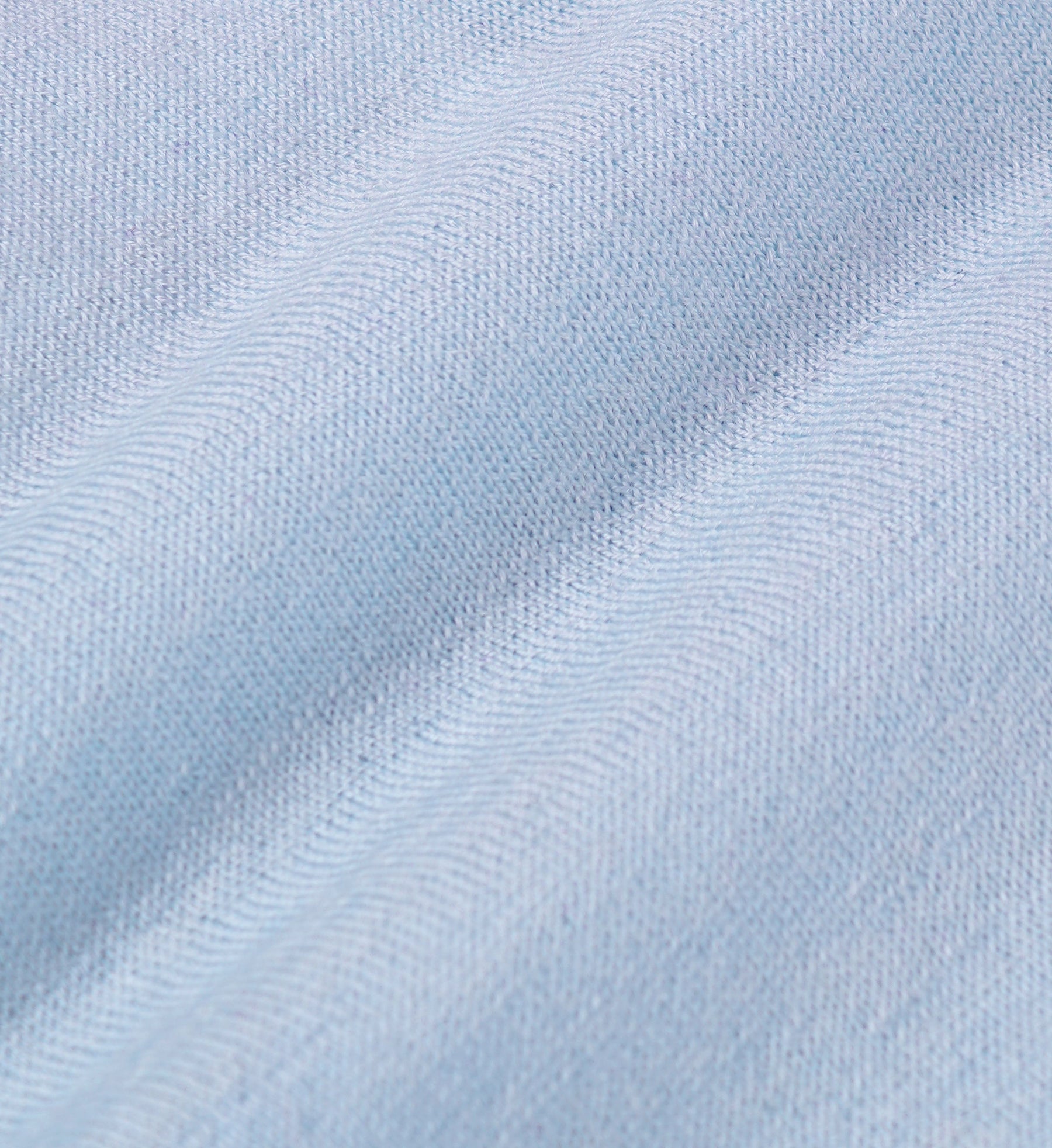 Vendome SS Merino Sweater - Ciel/White