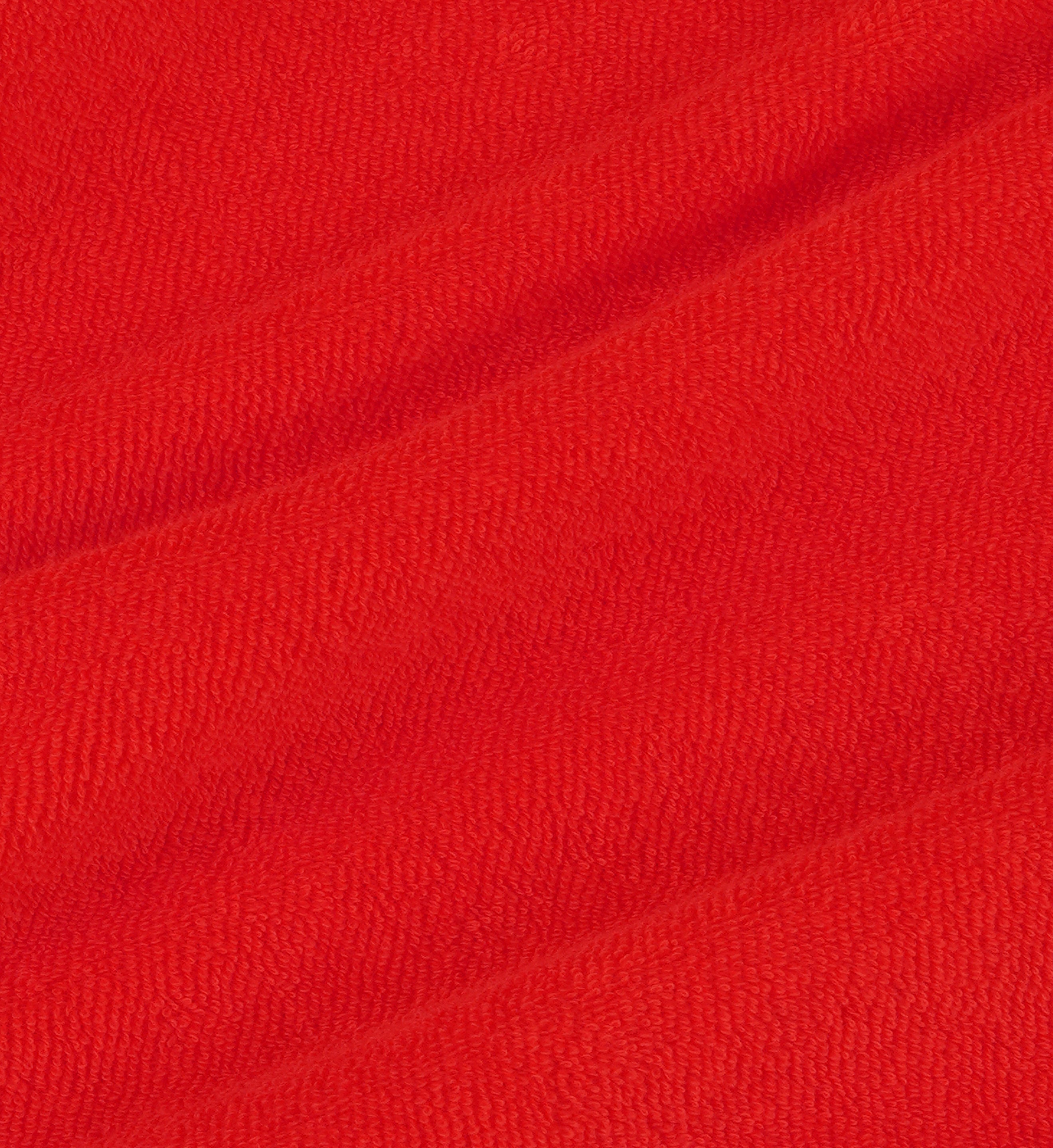 Vendome Terry Polo - Fire Red/White