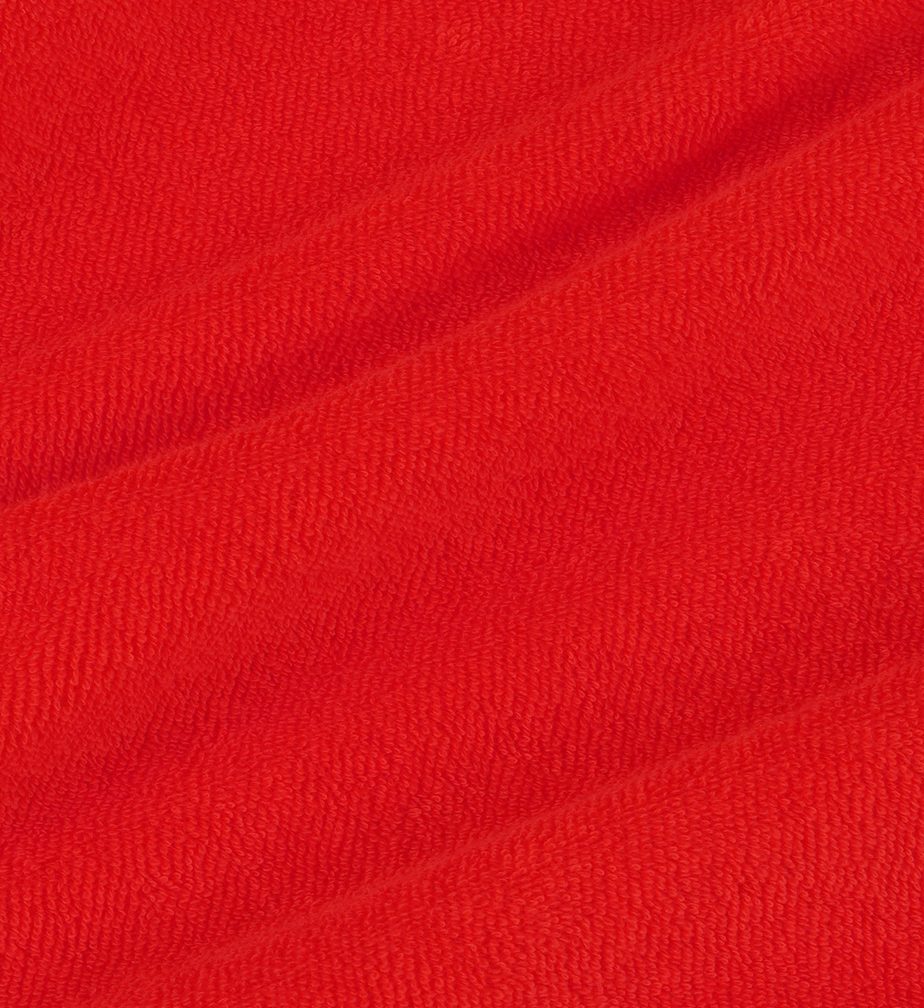 Vendome Terry Polo - Fire Red/White
