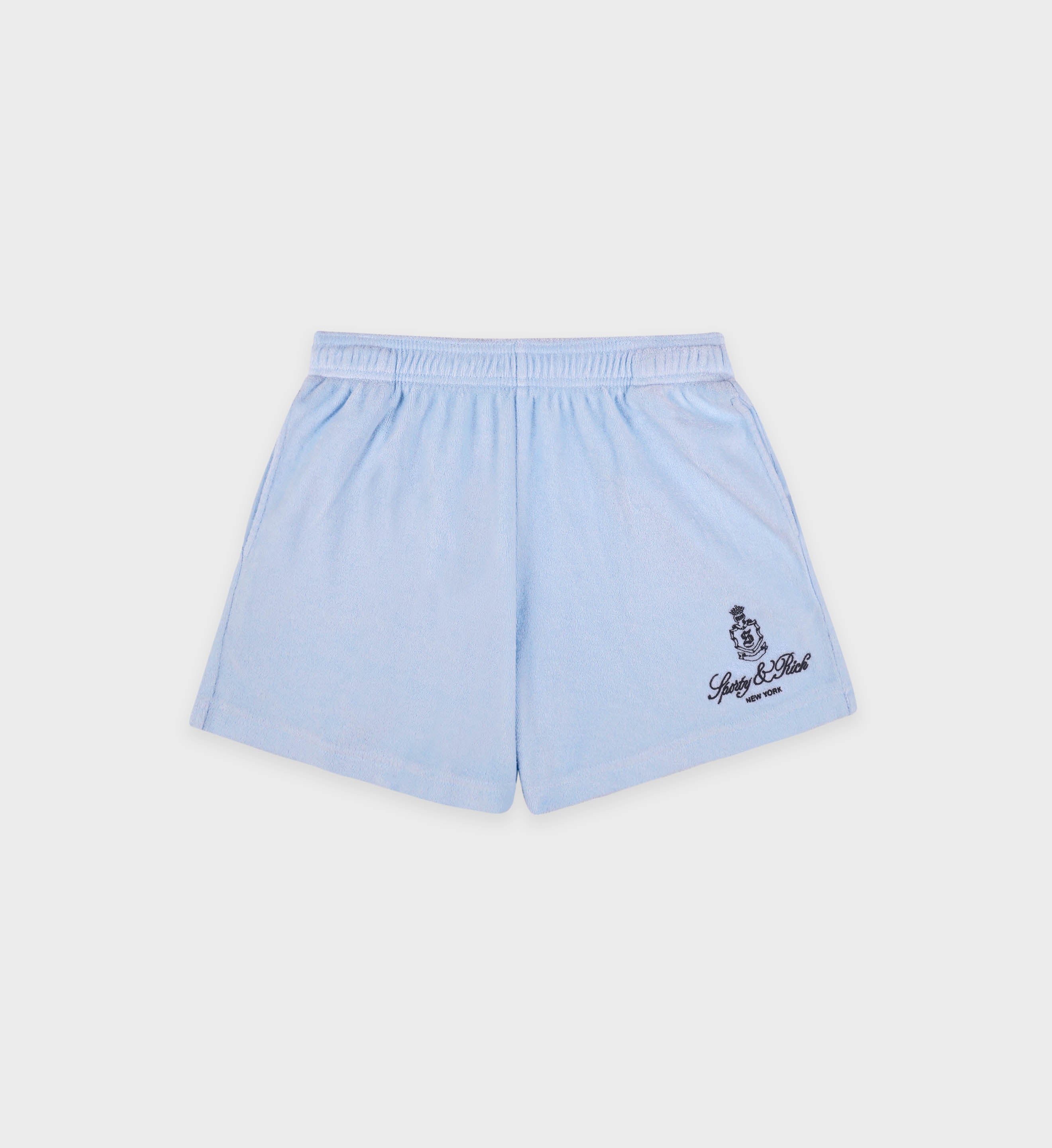 Vendome Terry Short - Ciel/Navy