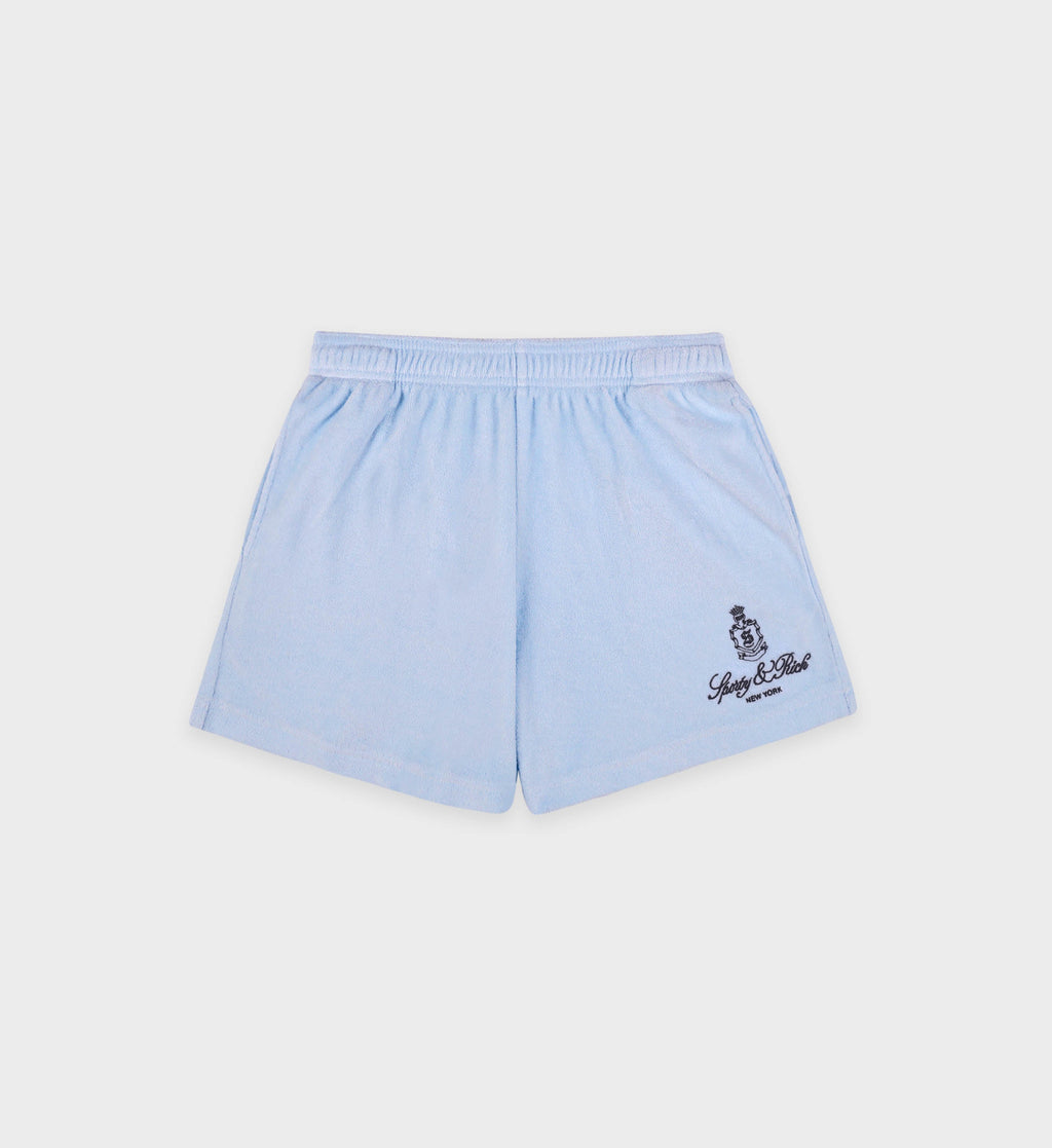 Vendome Terry Short - Ciel/Navy