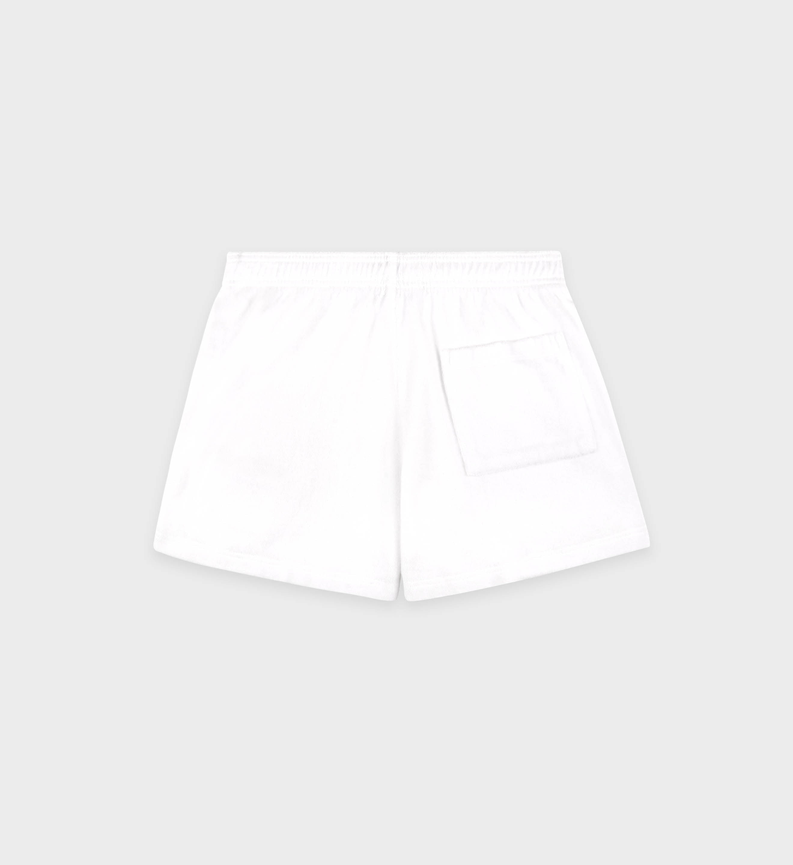 Vendome Terry Short - White/Navy