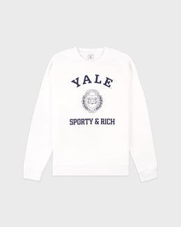 Veritas Soft Crewneck - White/Navy