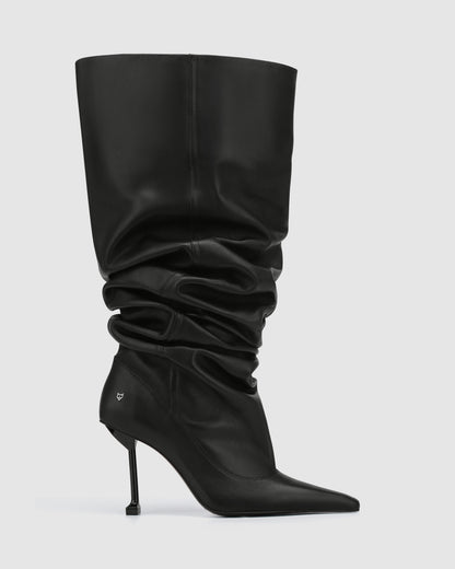 Vern Black Nappa Prince Leather
