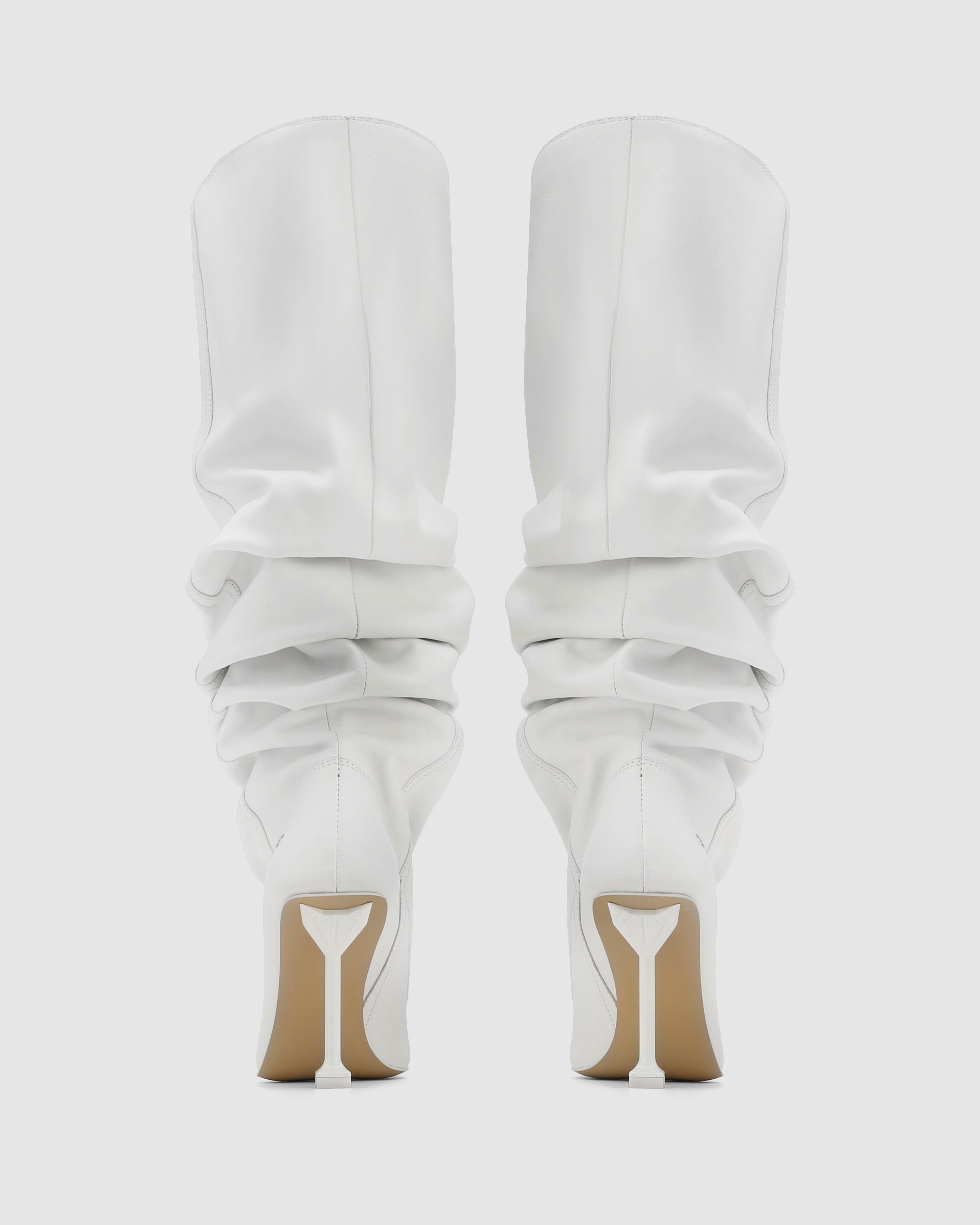 Vern White Nappa Cow Leather