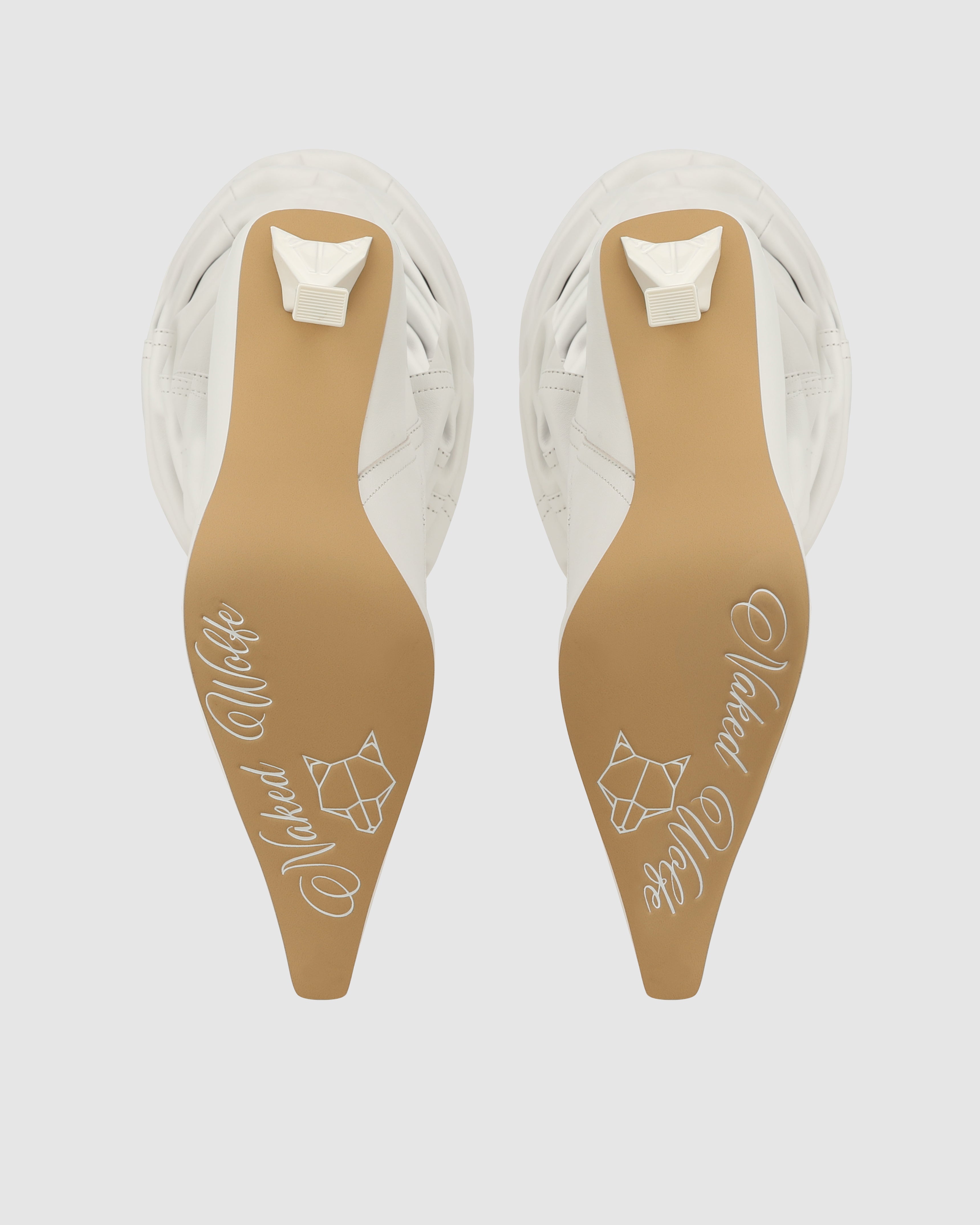 Vern White Nappa Cow Leather