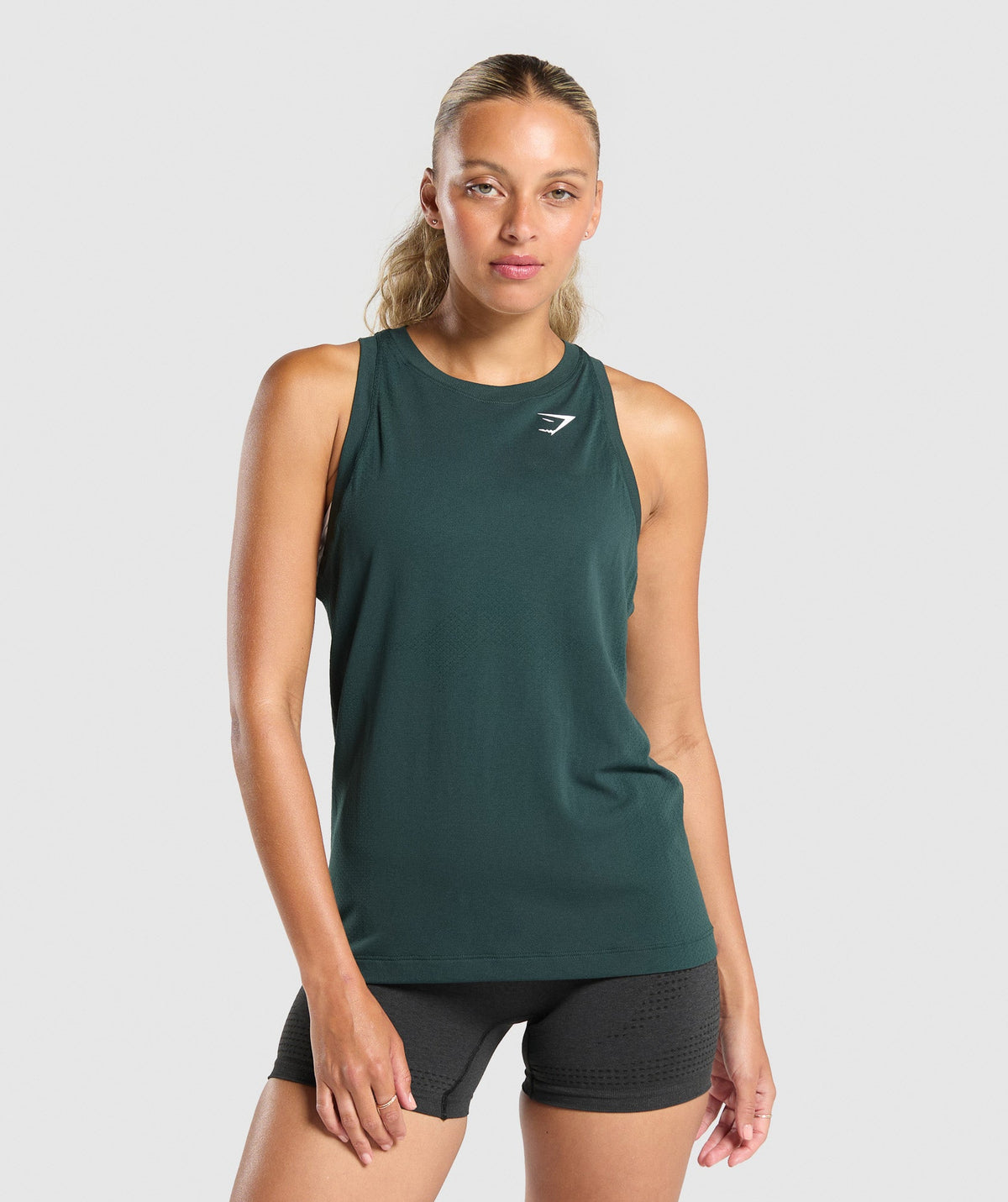 Gymshark Vital Light Tank - Woodland Green Marl